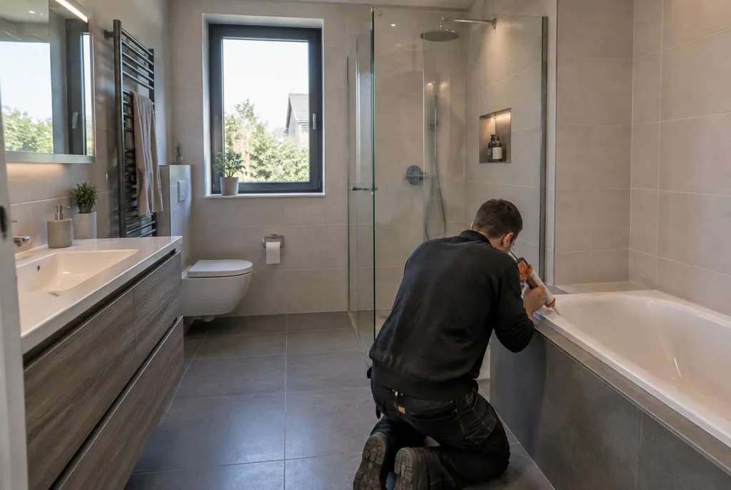 Kitbedrijf Zeist – badkamer kit vervangen bij de douche